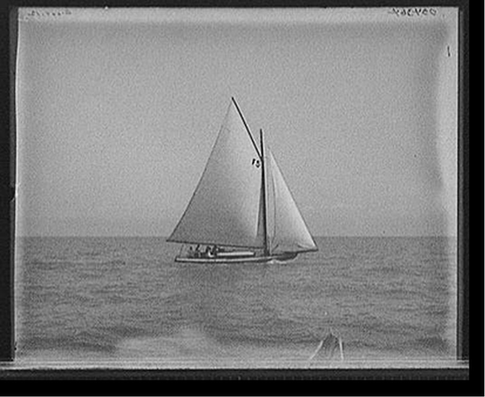 [Yacht Spray], [between 1900 and 1910] — historic photograph