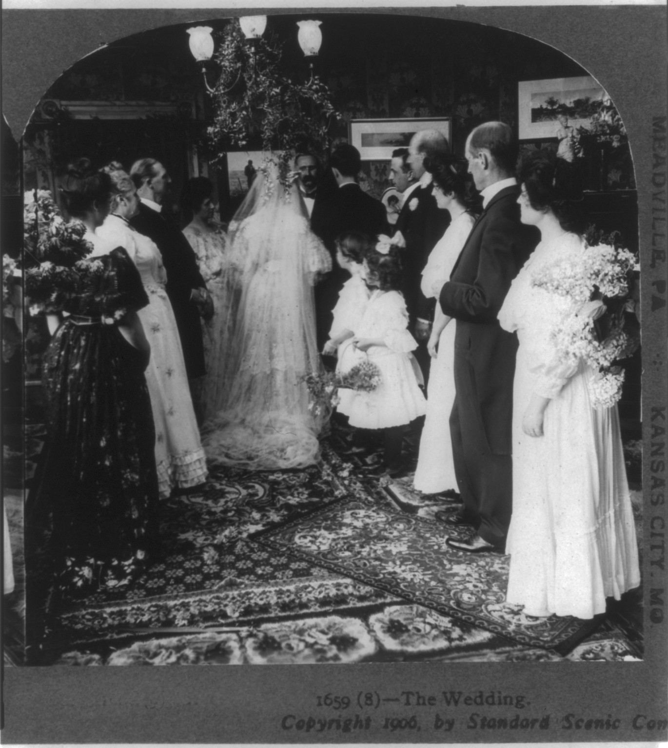 The wedding, c1906. — historic photograph