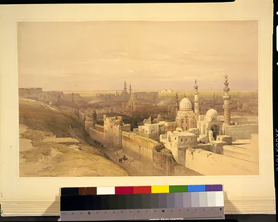 Cairo looking west / David Roberts, R.A.
