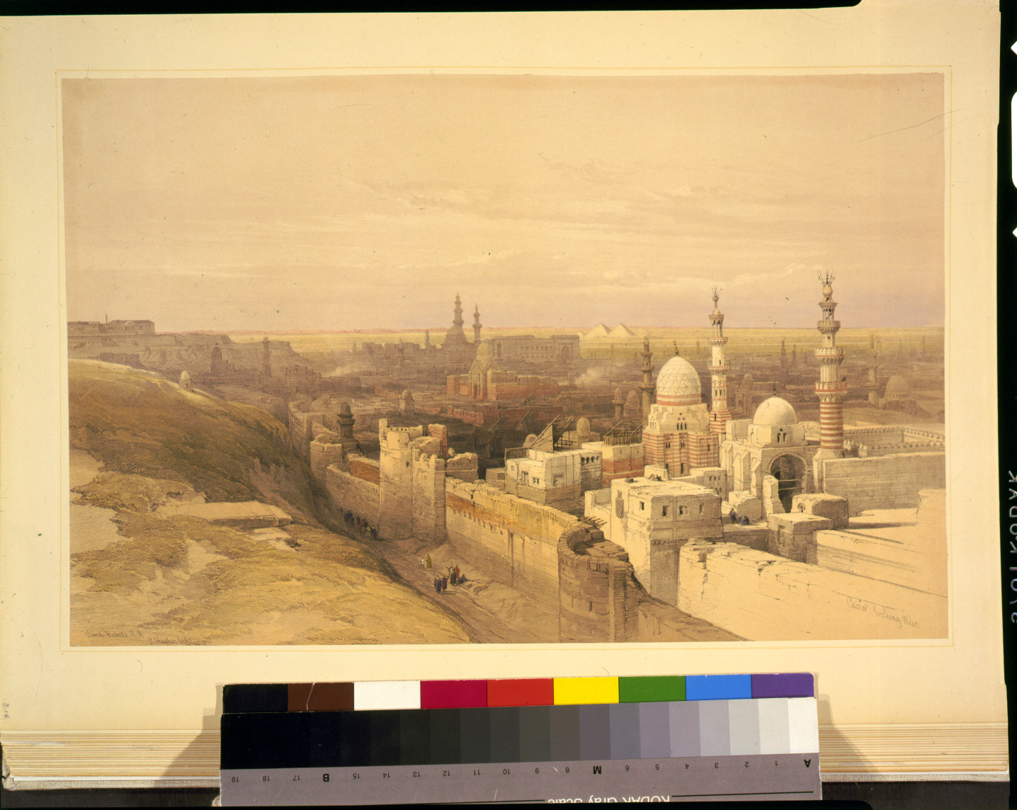 Cairo looking west / David Roberts, R.A., [published between 1846 and 1849] — antique lithograph