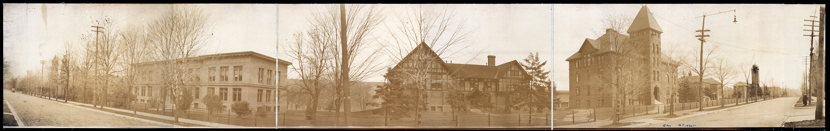 Mining College Houghton, Michigan, 1910, 1910 — historic image