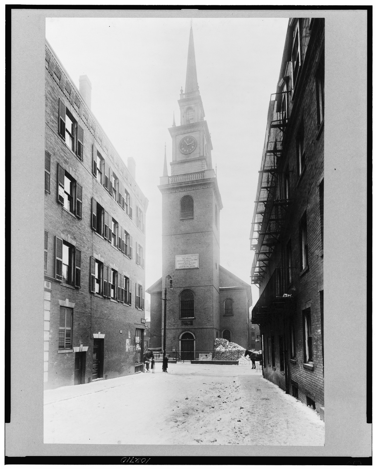 Old North Church, Boston, Massachusetts, c1918. — historic photograph