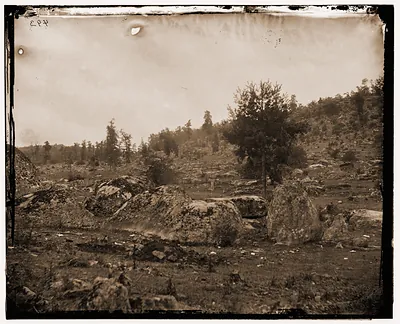 Gettysburg Pennsylvania. Little Round Top