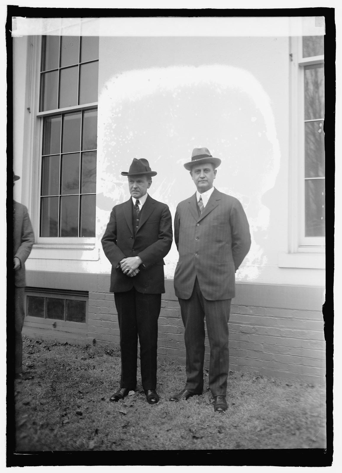 President Coolidge and Evertt Sanders, [1/19/25], [1925 January 19] — historic photograph