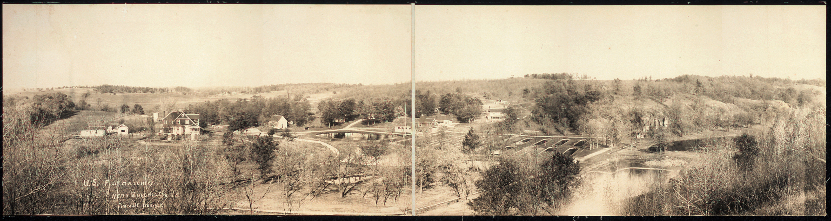 Fish Hatchery, Manchester, Iowa, 1913, 1913 — historic image
