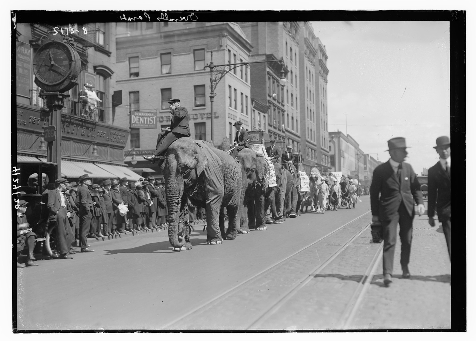 Overalls "Circus Parade", n/a — historic photograph