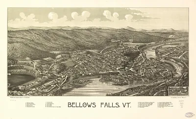 Bellows Falls, Vermont, 1886