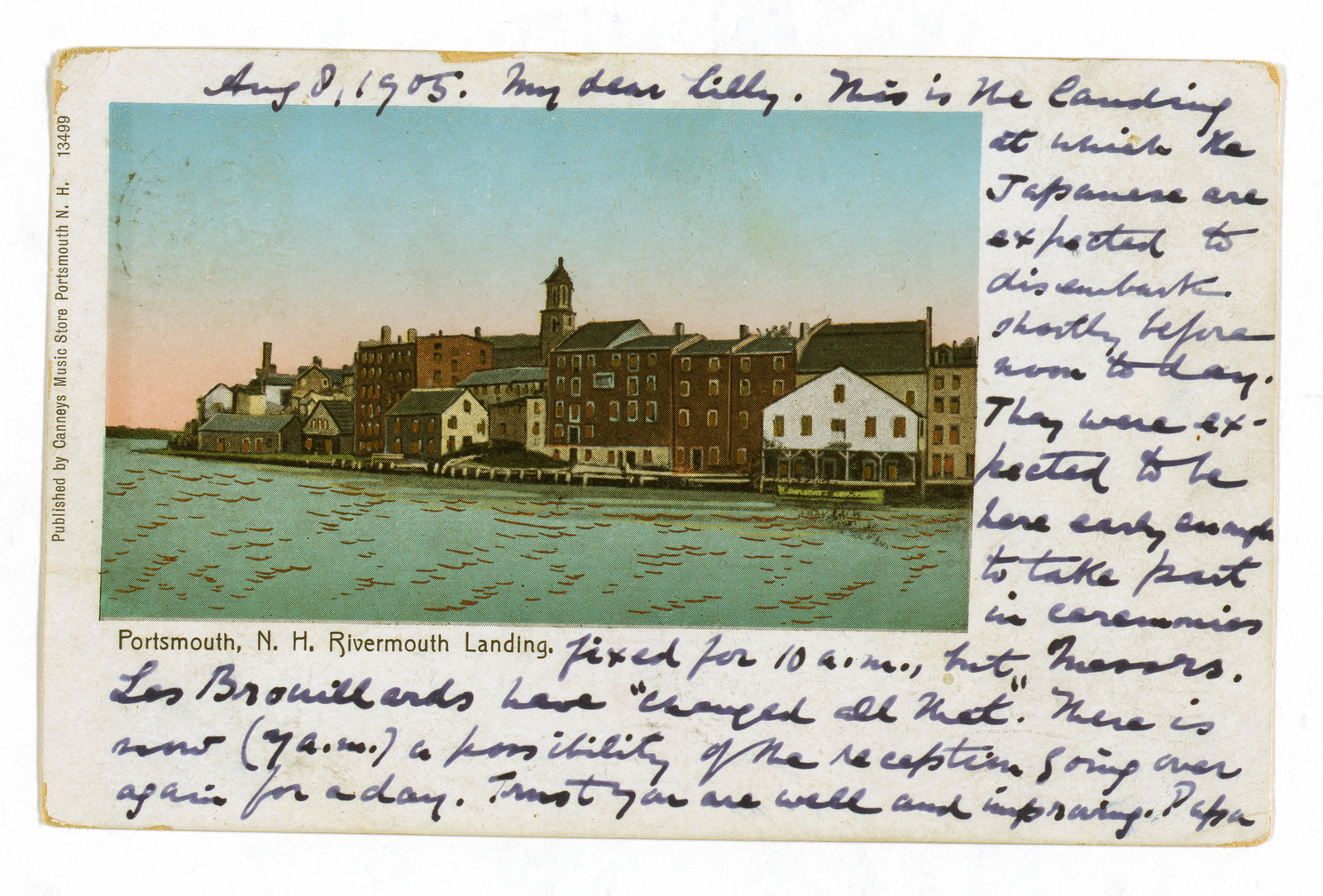 Portsmouth NHRivermouth Landing — historic image
