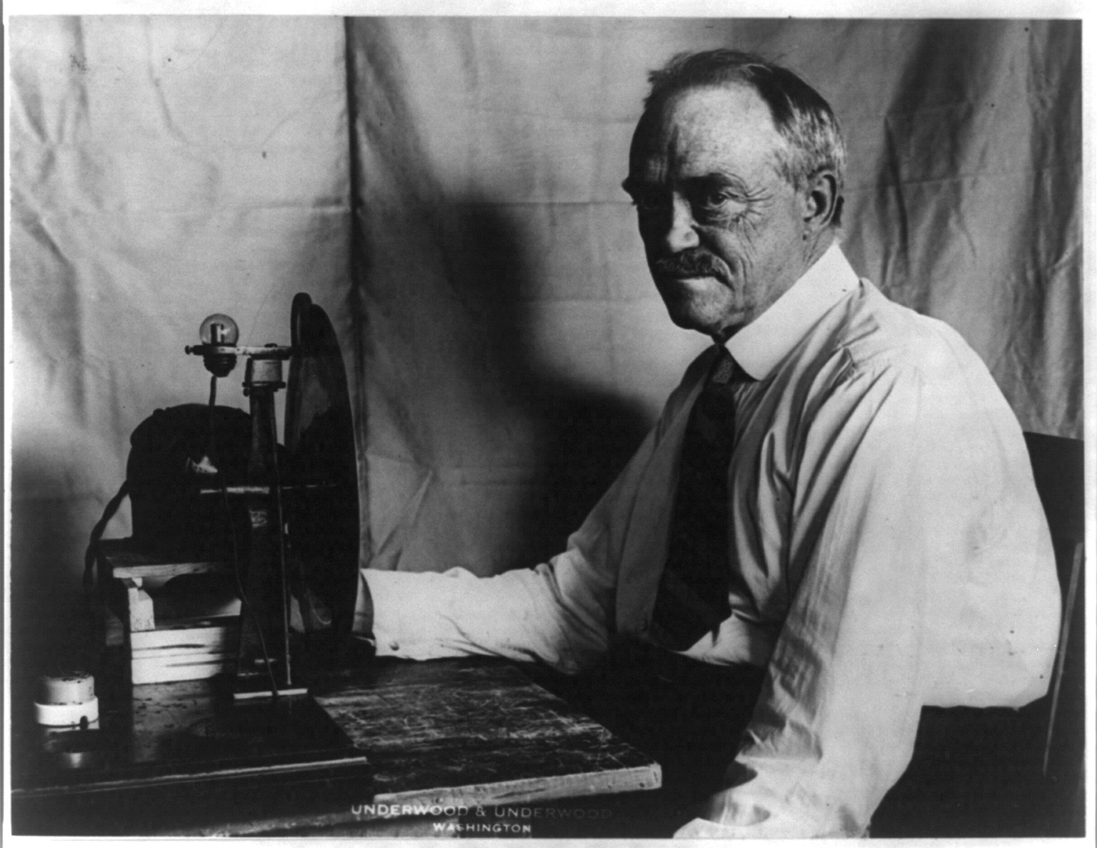 Charles Francis Jenkins, 1869-1934, 1928 July 8. — historic photograph