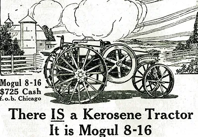 Mogul 8-16 Kerosene Tractor advertisement