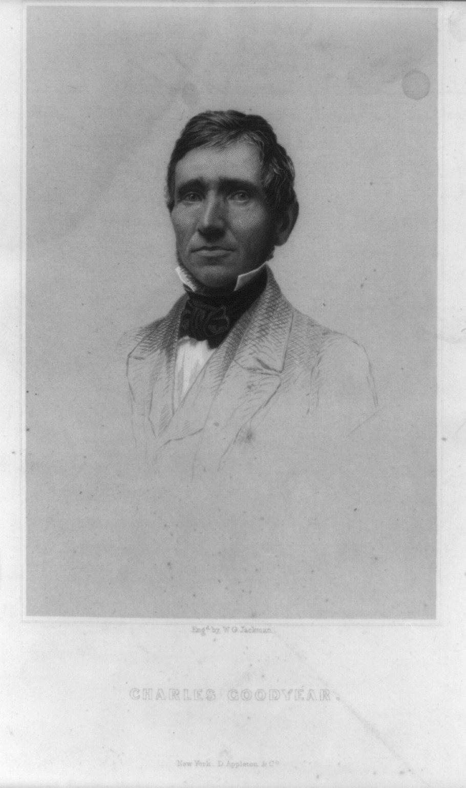 Charles Goodyear, [no date recorded on caption card] — antique engraving