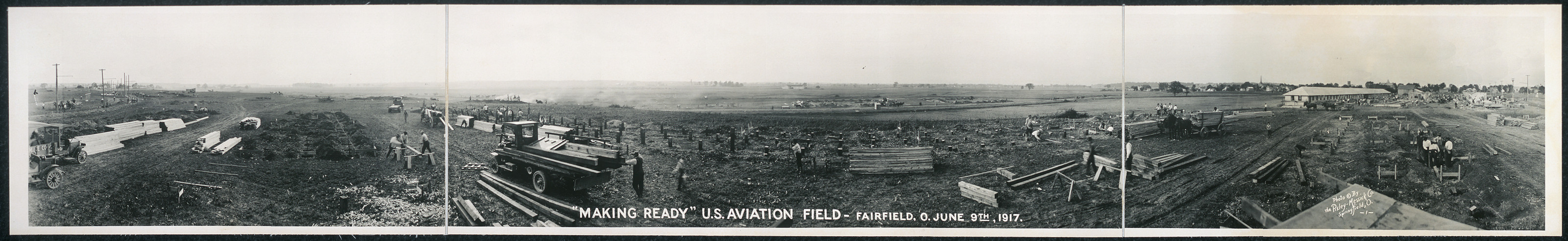 U.S. Aviation Field, Fairfield, Ohio, 1917, 1917 — historic image