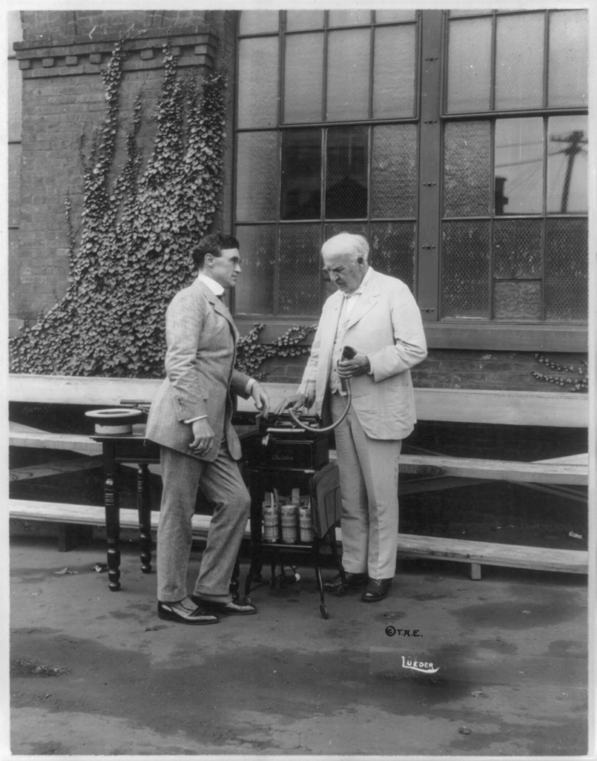 Thomas Alva Edison, 1847-1931, c1921 Aug. 22. — historic photograph
