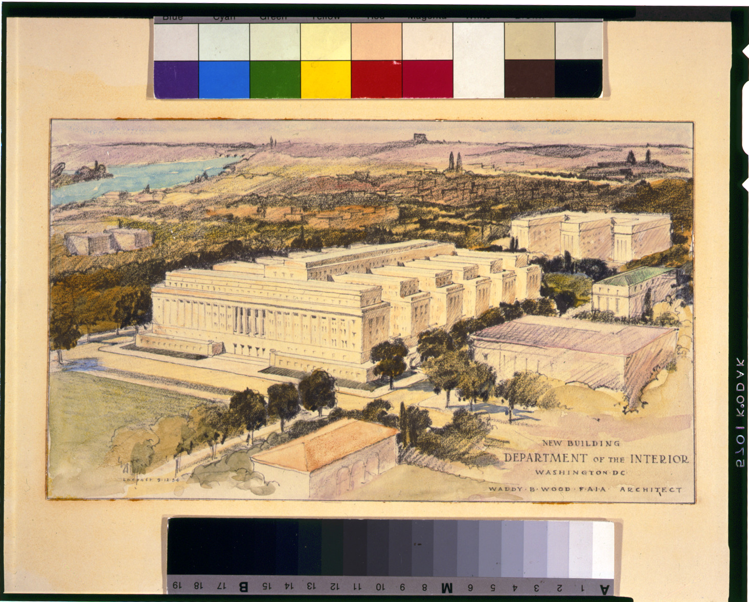 Vintage Building Photo - Washington DC - Government building New — historic image