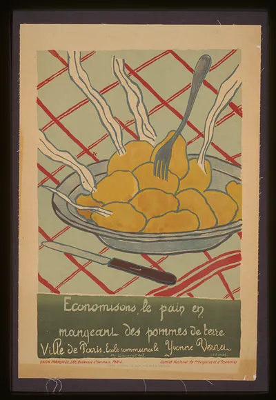 Eacutenomisons le pain en mangeant des pommes de terre