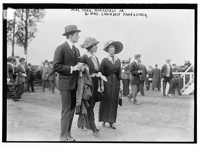Mrs. T. Roosevelt Jr. and Mrs. Snowden Fahnestock