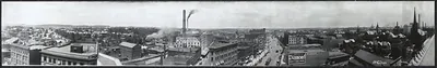 Panoramic view of Akron, Ohio, 1911