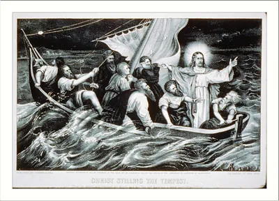 Christ stilling the tempest
