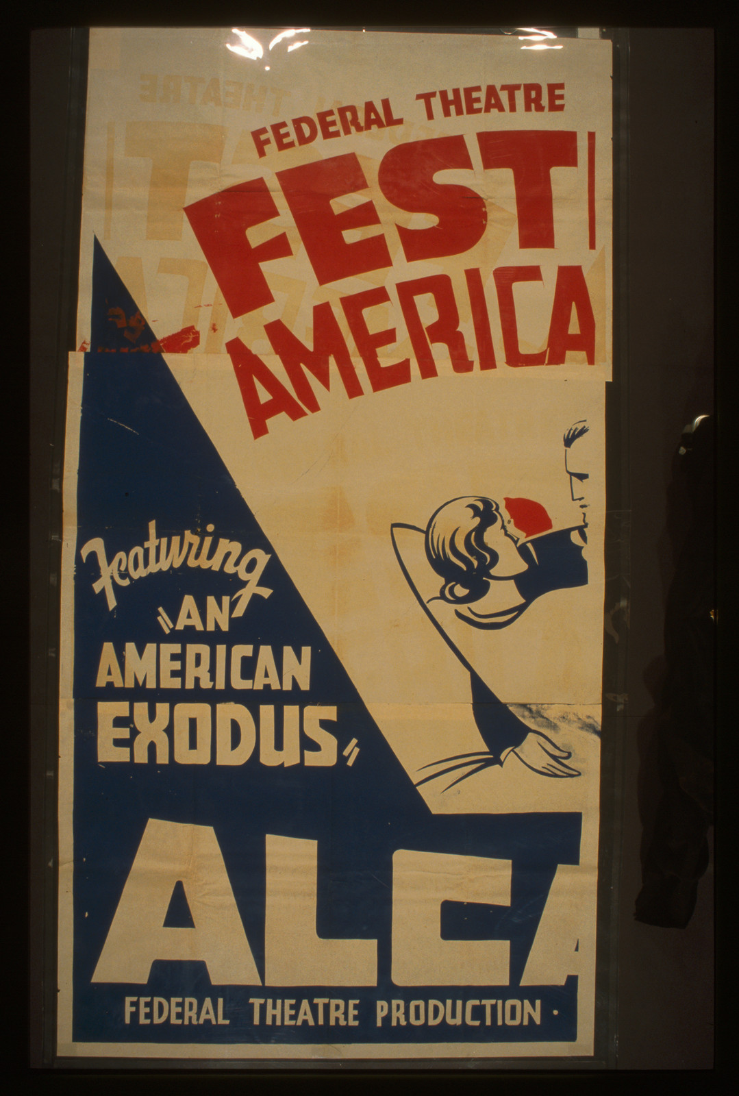 Federal Theatre Project presents Festival of American dance featuring An American exo, 1938 — vintage poster