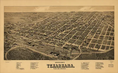 Texarkana, Arkansas, 1888