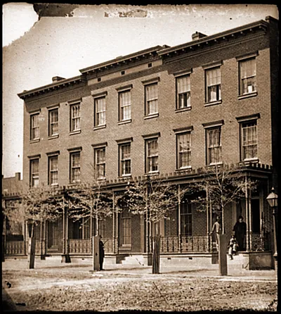 Richmond Va. New York newspaper correspondents row (between 4th and 5th Streets)