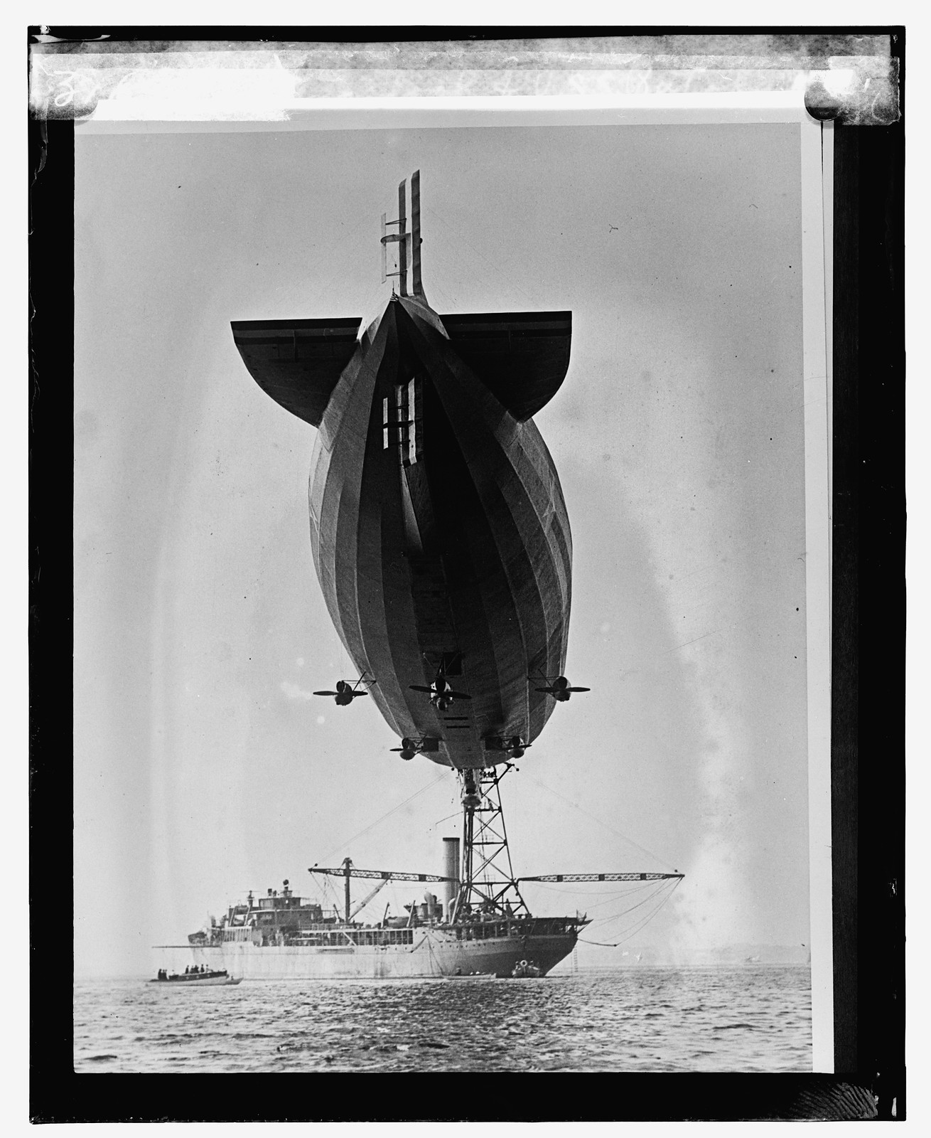 U.S.S. Shenandoah & U.S.S. Patoka, [1924] — historic photograph