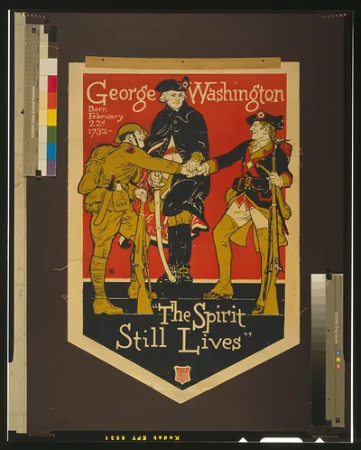 George Washington The spirit still lives""