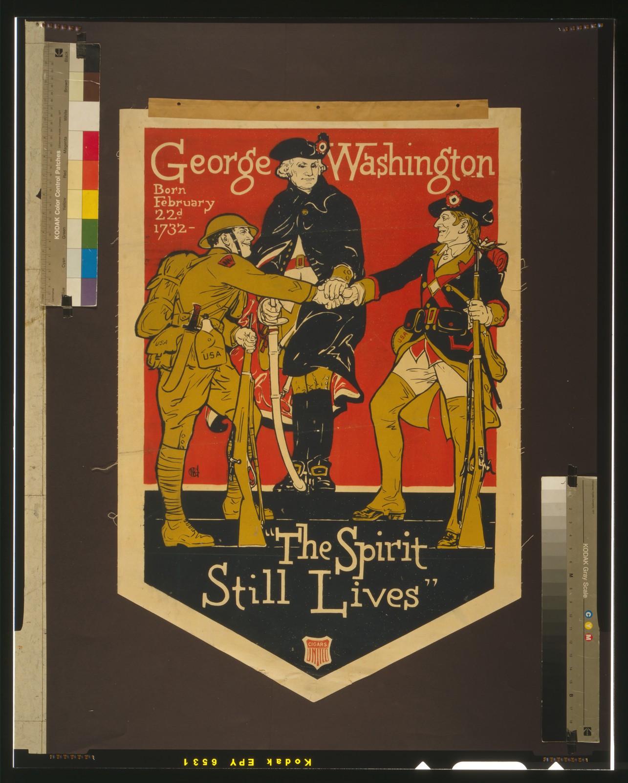 George Washington The spirit still lives"", [1918] — vintage poster