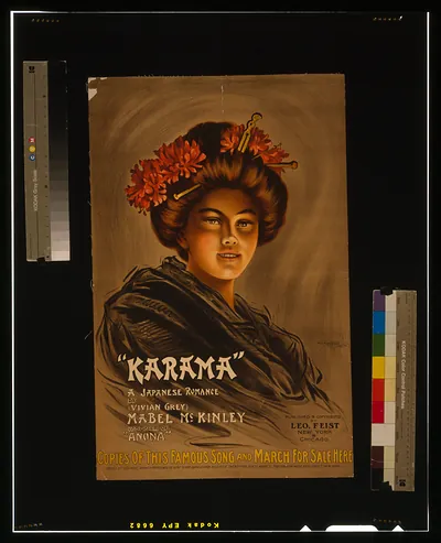 Historic Photo Print - Newport - Karama a Japanese romance by Vivian