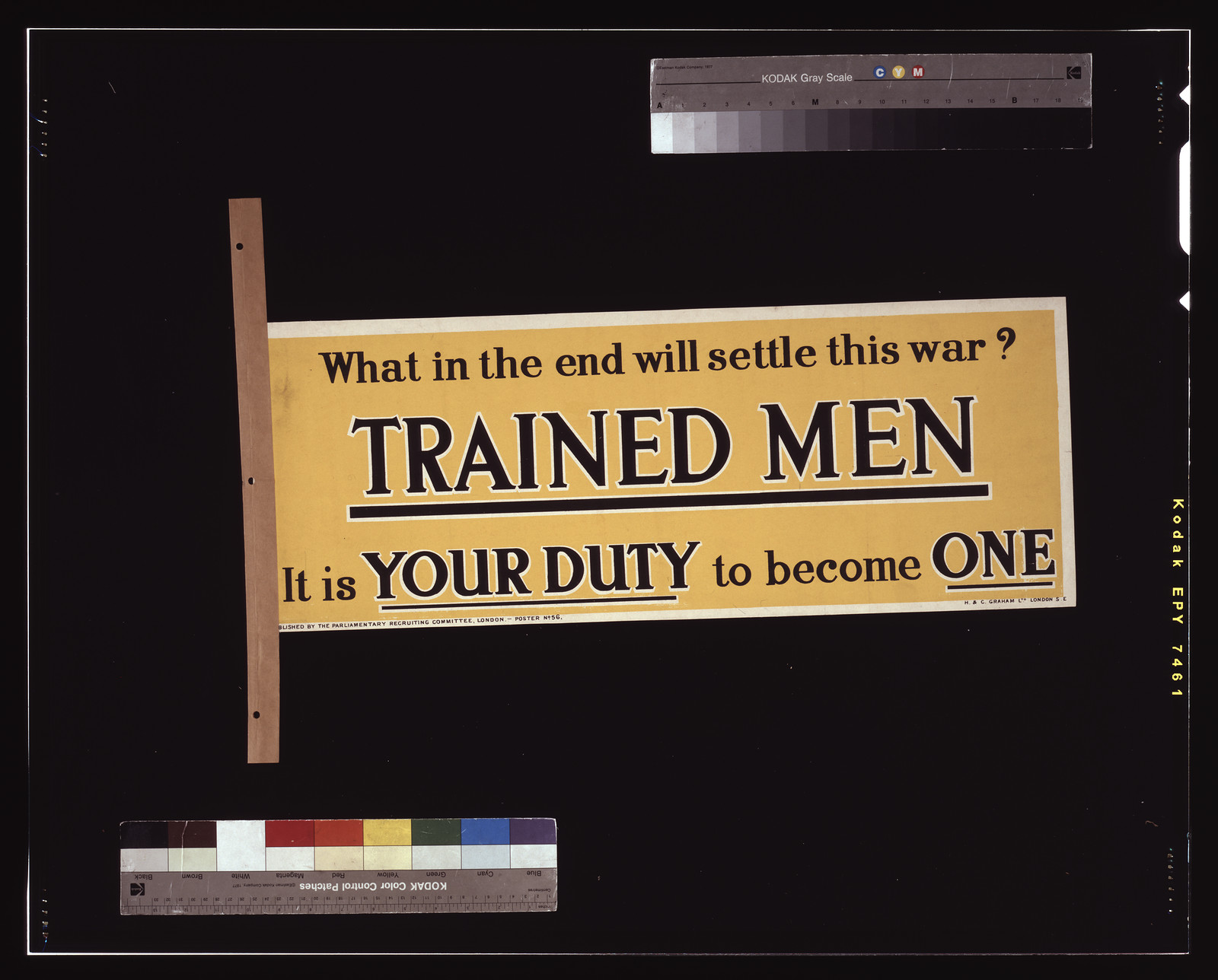 What in the end will settle this war? Trained men, 1915 — historic image