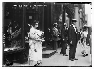Beggar - Peddler on Brdway