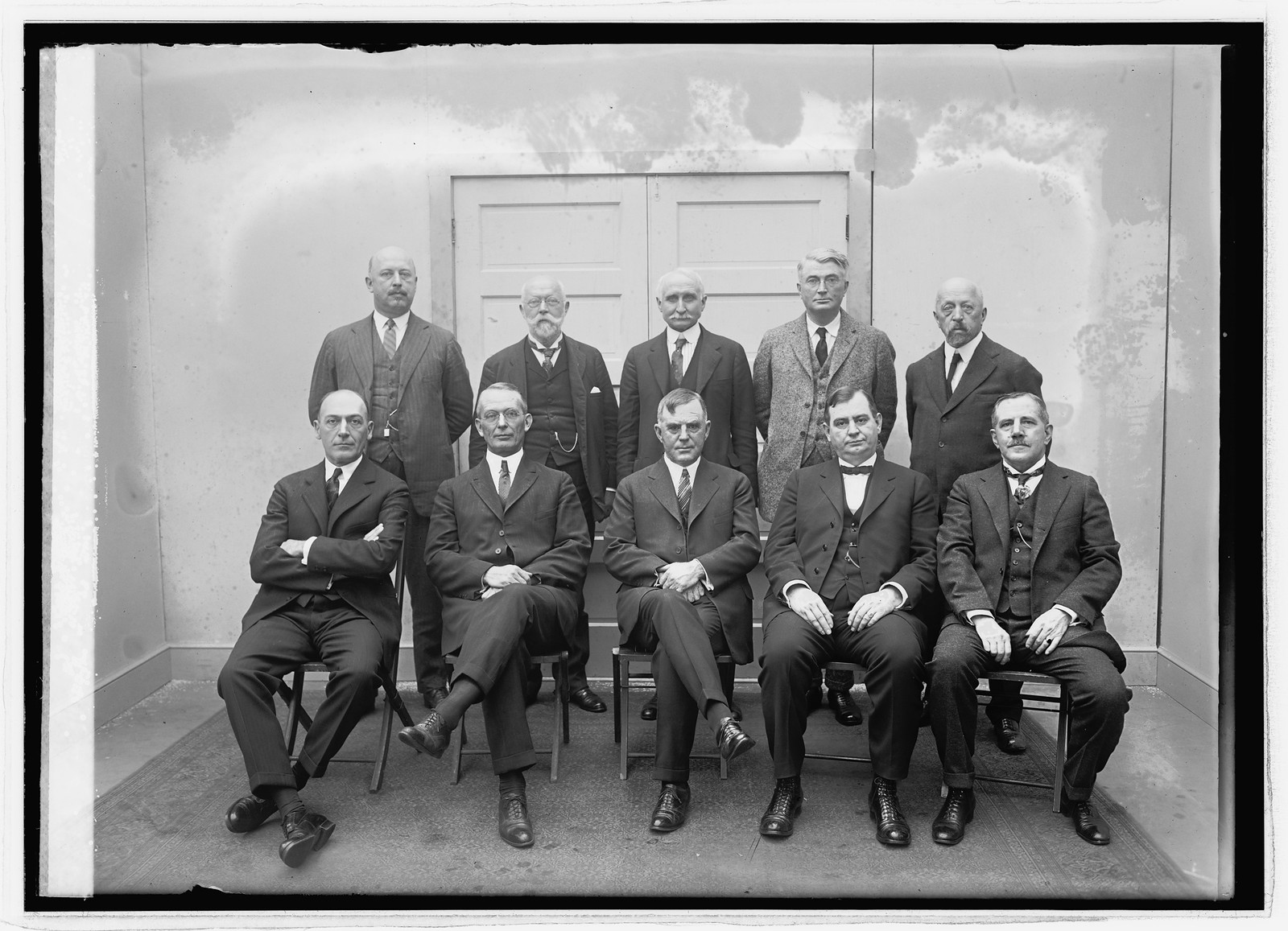 Wallace & Dept. Heads, 11/5/23, [19]23 November 5. — historic photograph