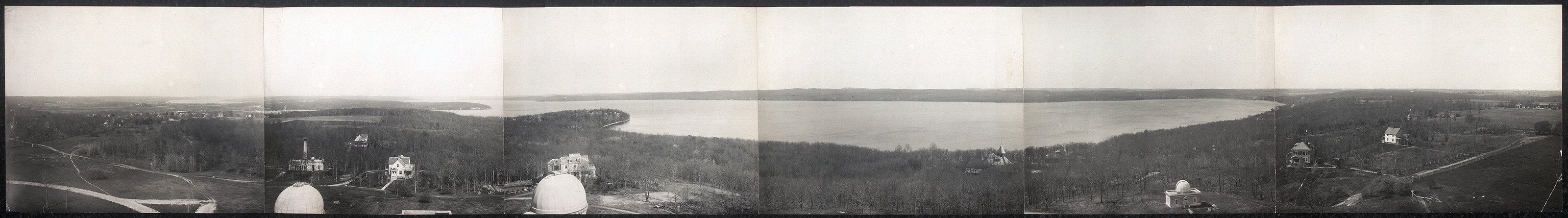 Lake Geneva fr Yerkes Observatory, Wisconsin, 1910, 1910 — historic image