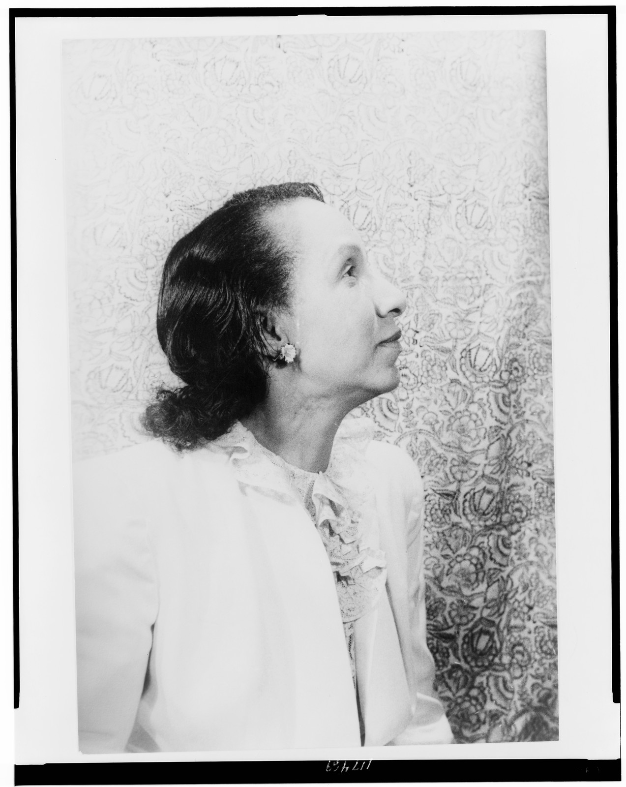 [Portrait of Shirley Graham], 1946 July 18. — historic photograph