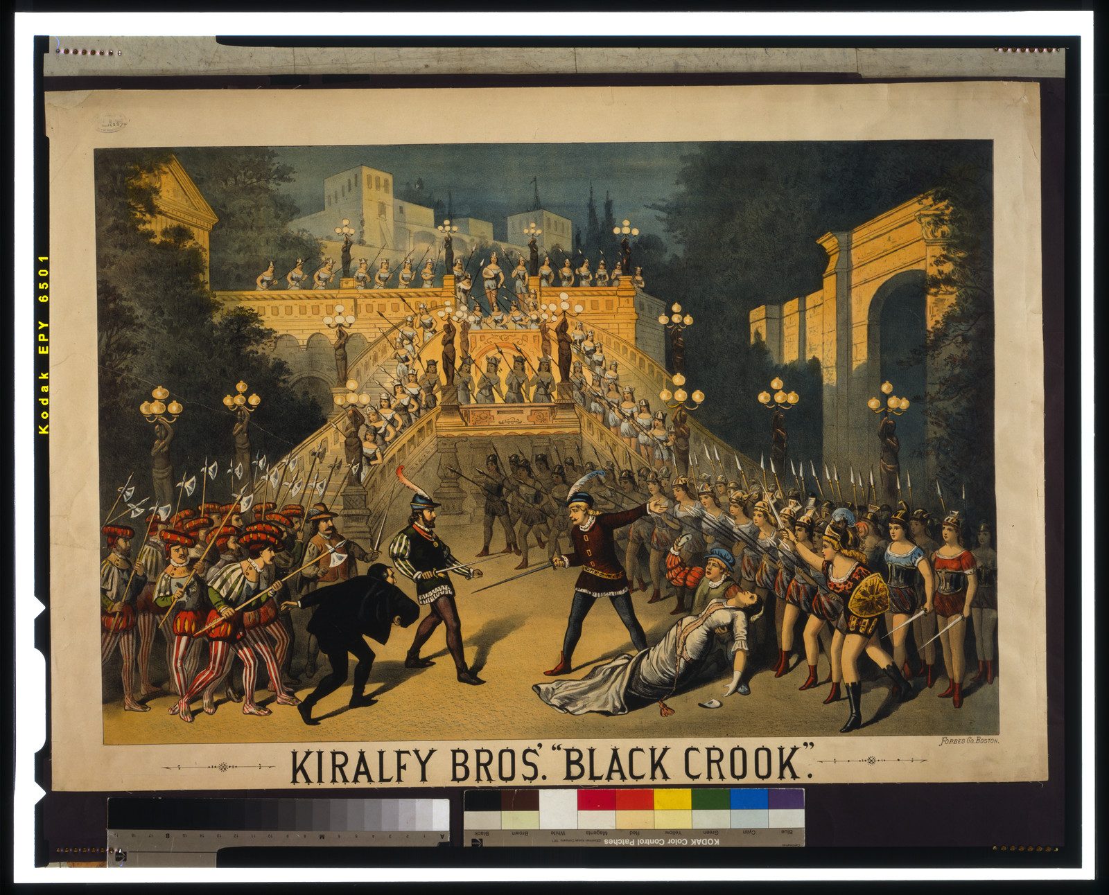 Black crook., Boston : Forbes Co., c1882. — vintage poster