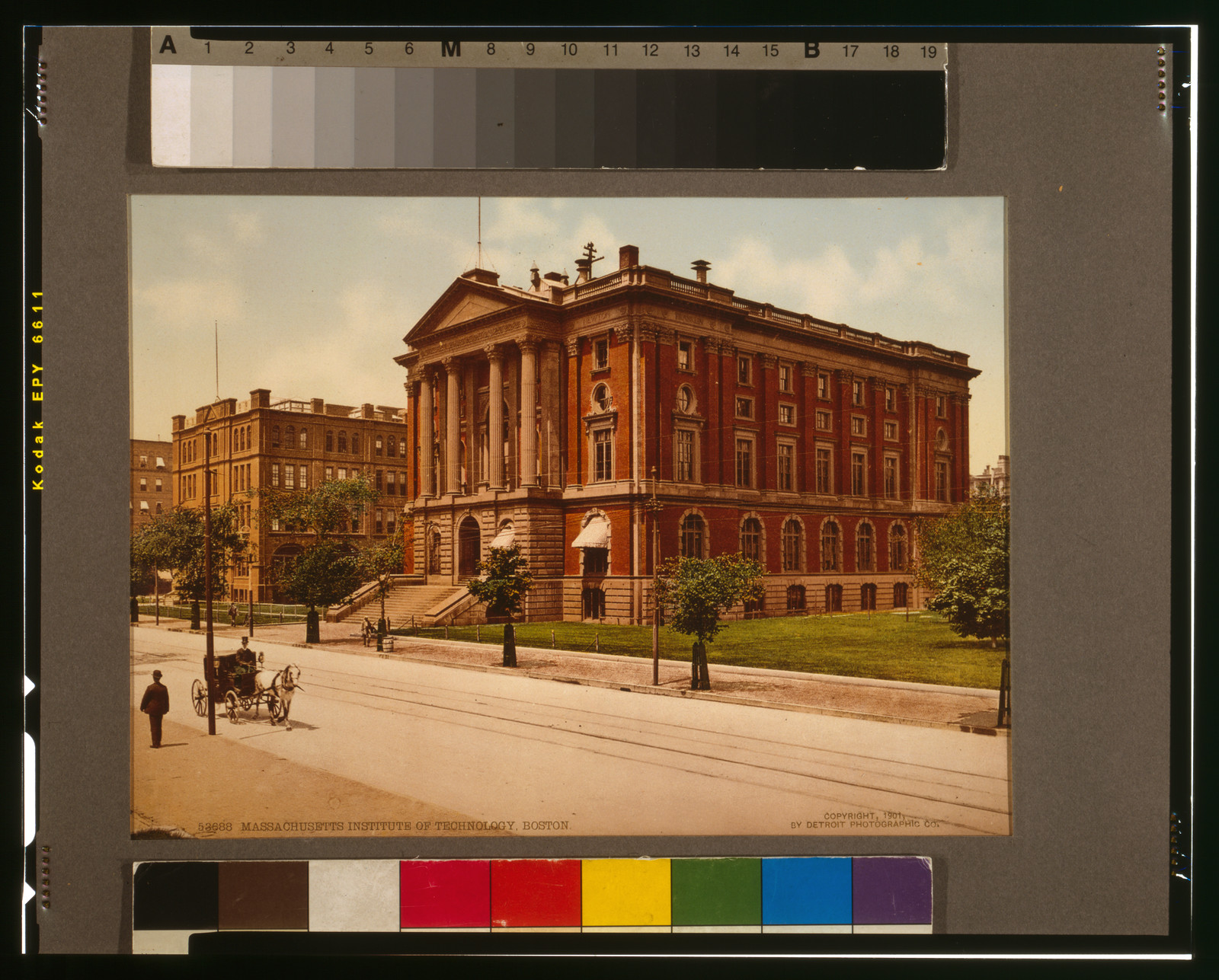 Massachusetts Institute of Technology, Boston, c1901. — historic print