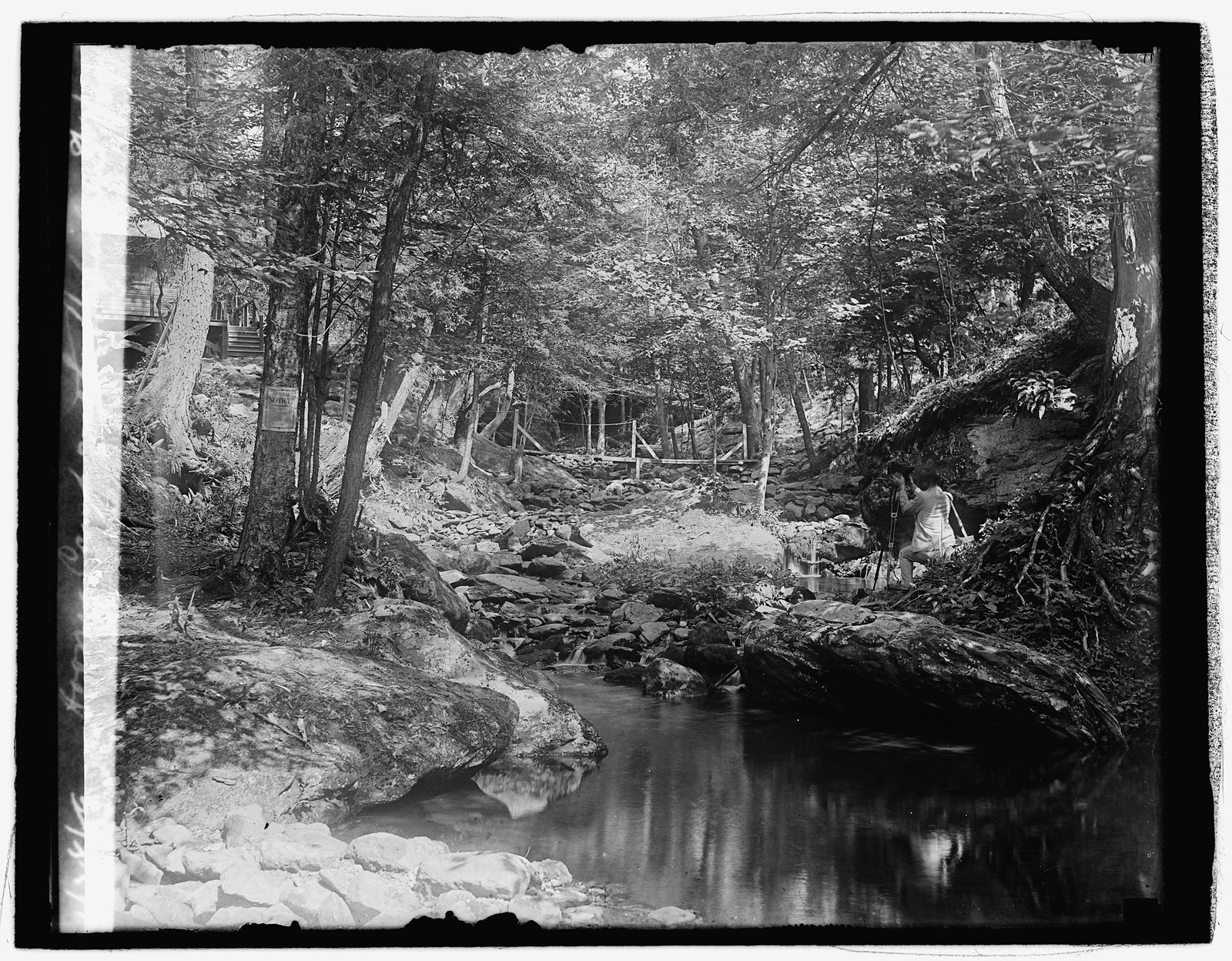 Hoover camp on the Rapidan, 8/17/29, [19]29 August 17. — historic photograph