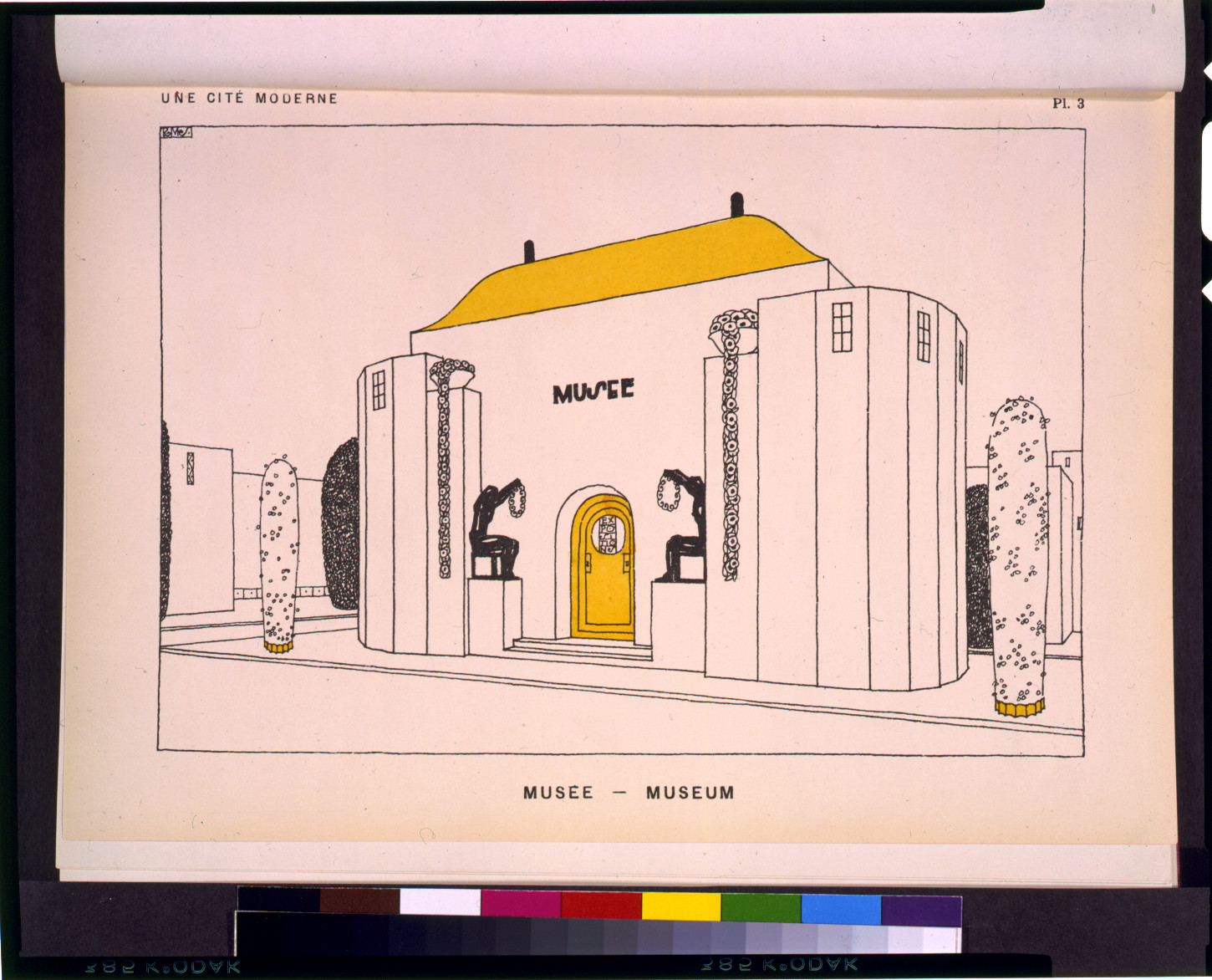 Musee - museum / RMS., London : Benn Brothers Ltd., [1922] — antique lithograph
