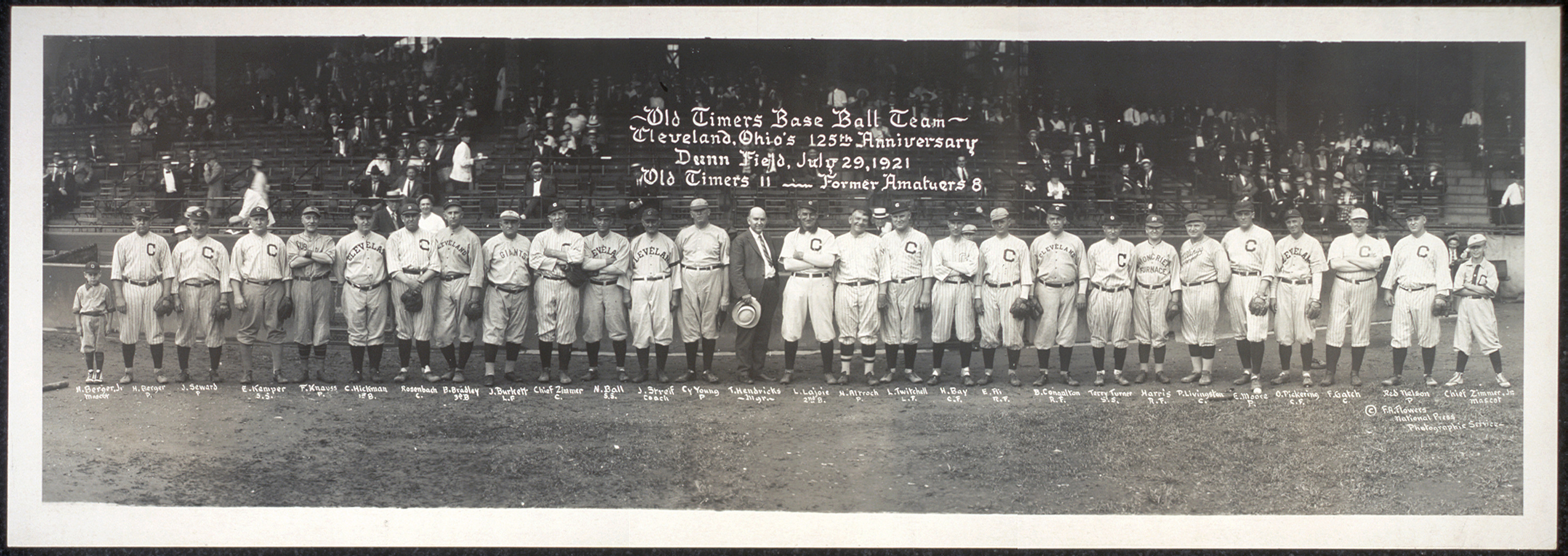 Clevlands 125th Dunn Field, Ohio, 1921, 1921 — historic image