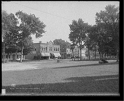 Main Street and common, Plymouth, N.H.