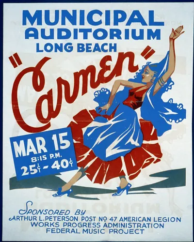 Carmen Municipal Auditorium Long Beach.