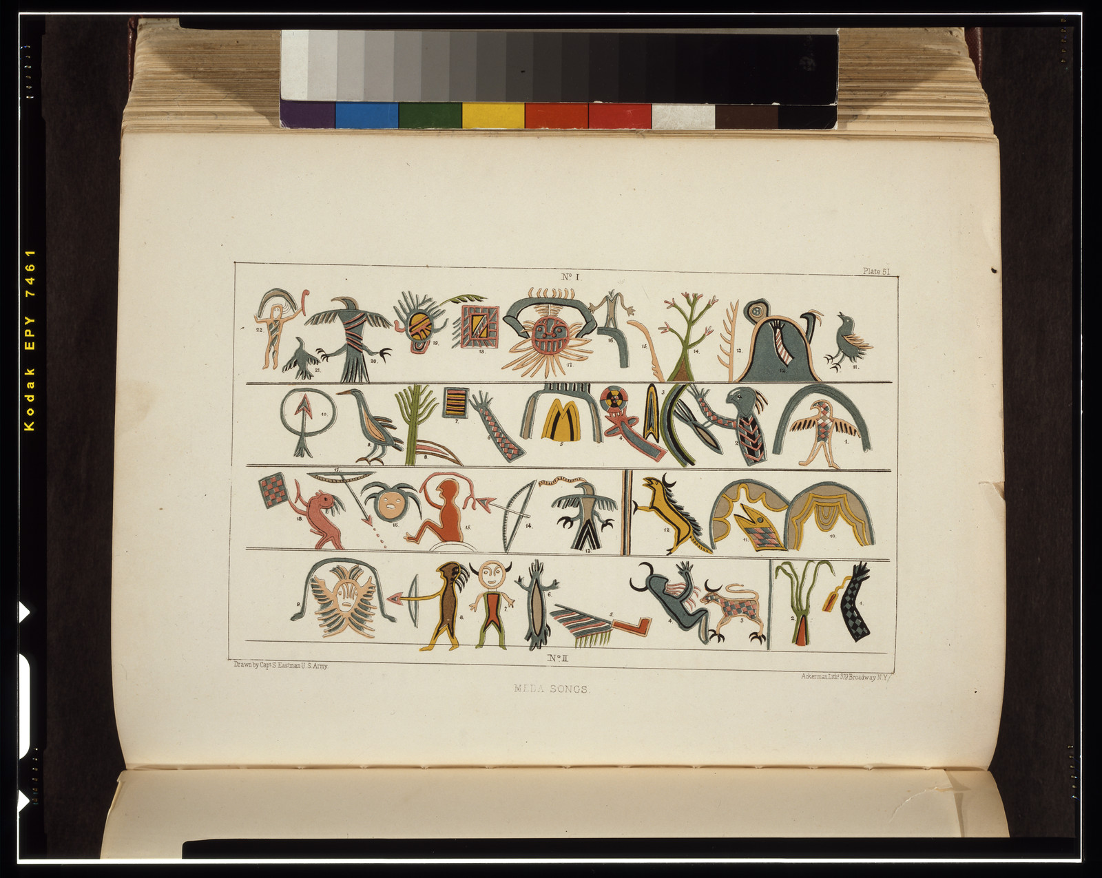 [Meda songs], [1851] — antique lithograph