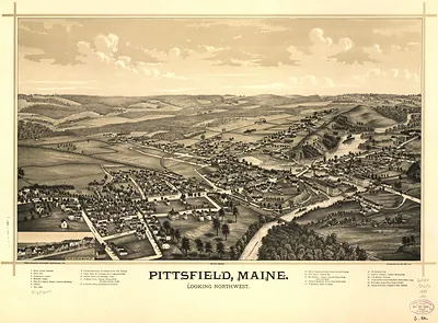 Pittsfield, Maine, 1889