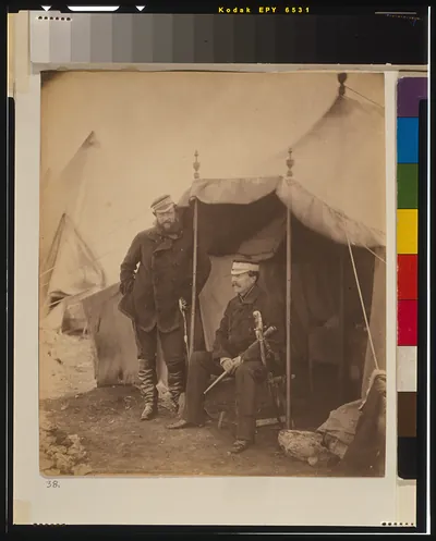 Lieut.-General Sir John Campbell and Captain HumeLieu.t -Gen.l Sir John Campbell