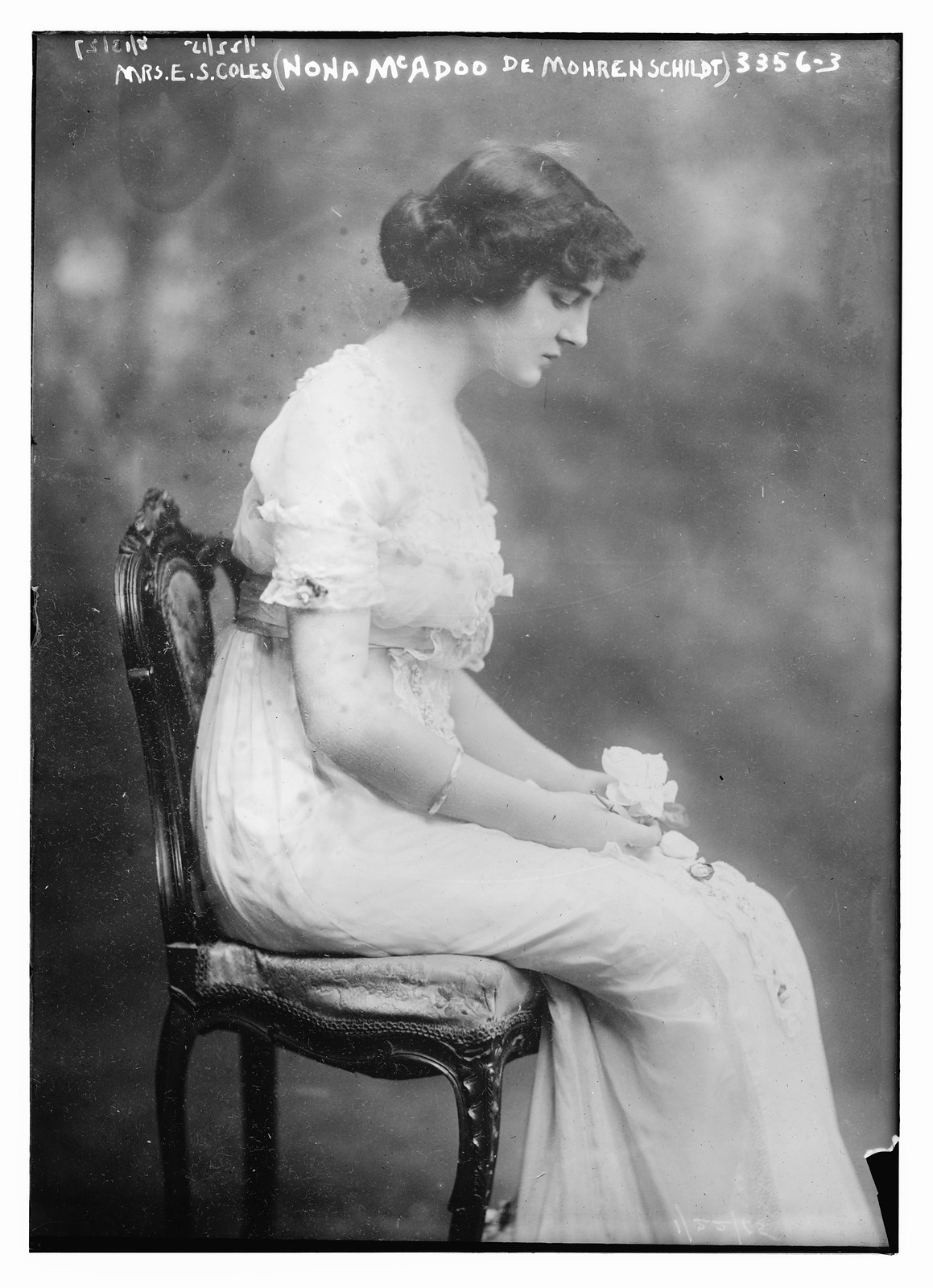 Mrs. E.S. Coles (Nona McAdoo de Mohrenschildt), n/a — historic photograph