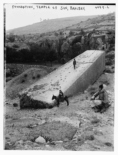 Foundation, Temple of Sun, Baalbek