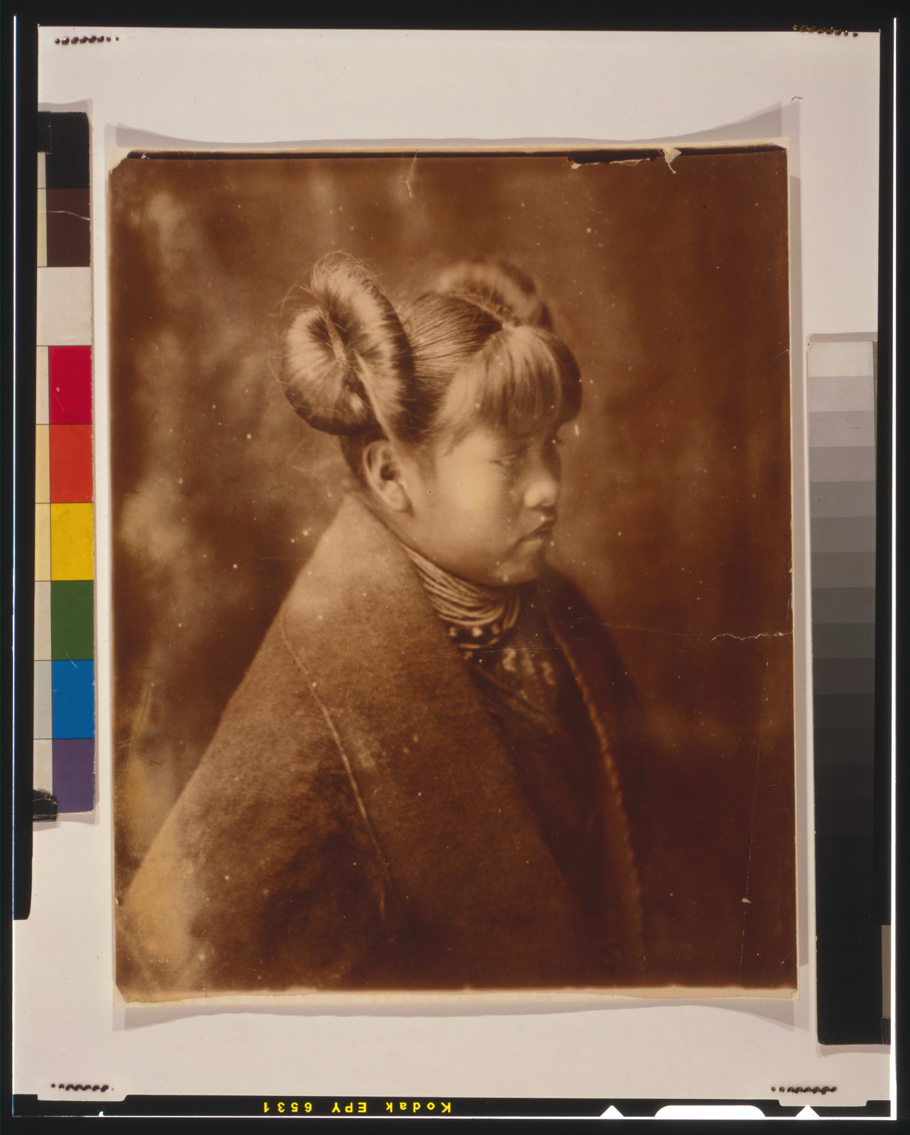 Modified style of hair dressing--Hopi, c1921. — historic photograph