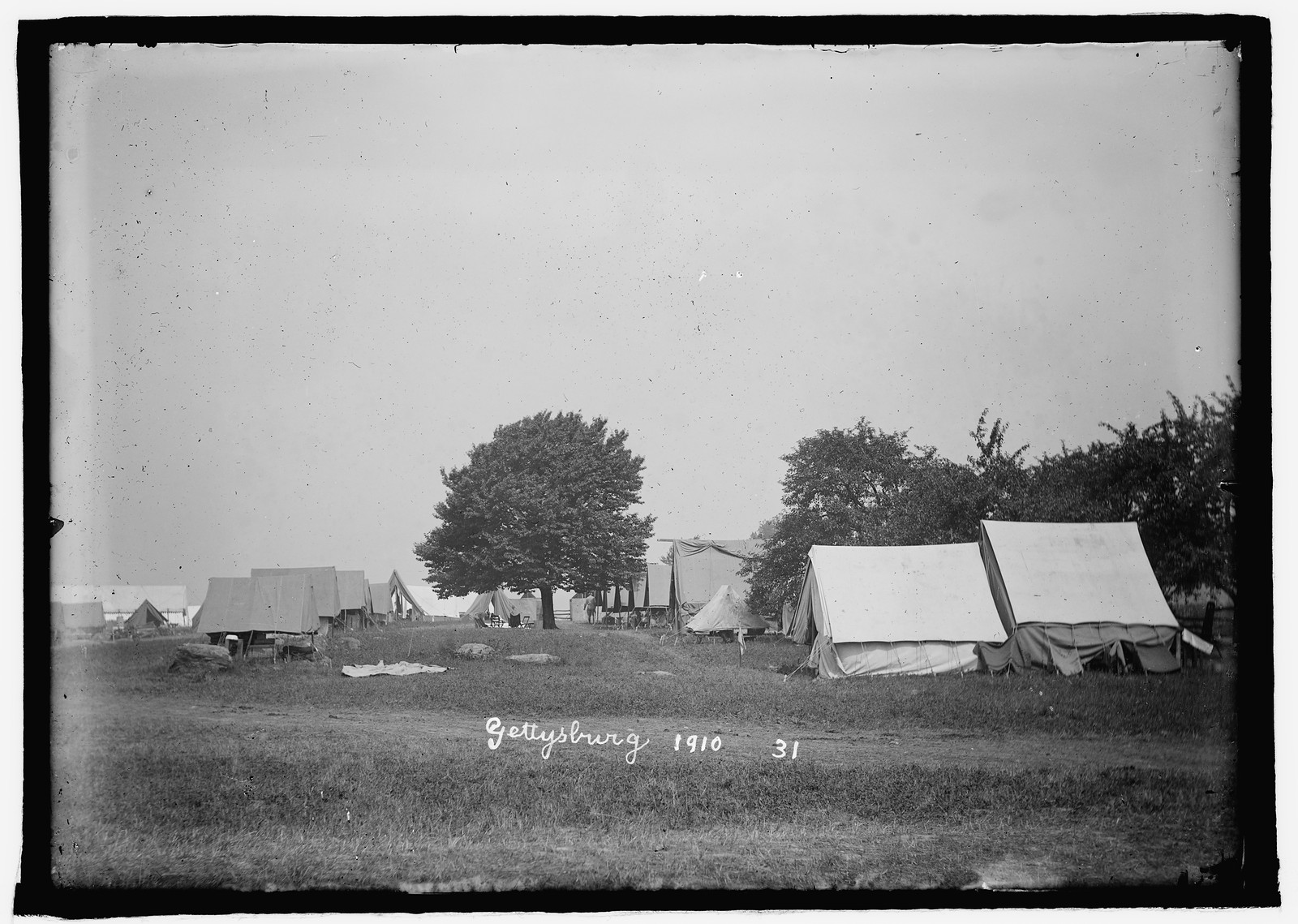 Nat. Guard, Gettysburg, [Pennsylvania], 1910, 1910 — historic photograph