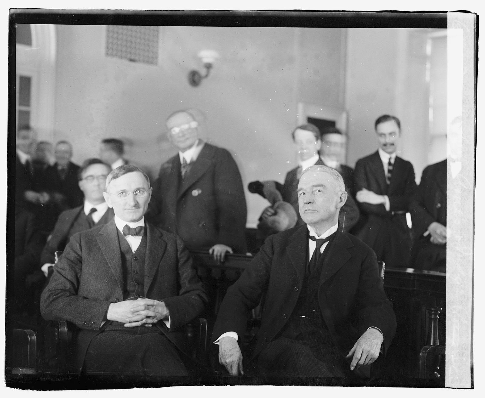 Judge Ames & Judge Payne, 1920 Feb. 16. — historic photograph