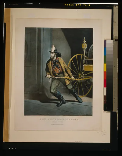 The American fireman - always ready / Louis Maurer.